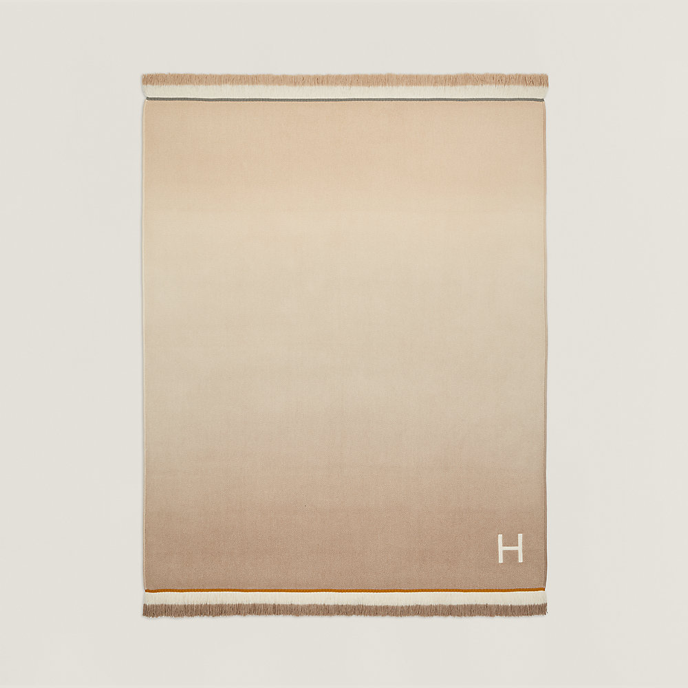 Altitude blanket - Beige | Hermès Singapore